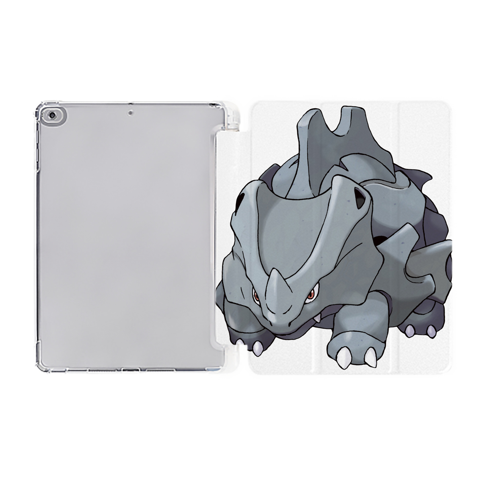 （画像用） ポケットモンスター Pokémon IPad ケース ペン収納付き 三つ折りスタンド PUレザー×シリコン 対応機種9.5/10.5/10.9インチ